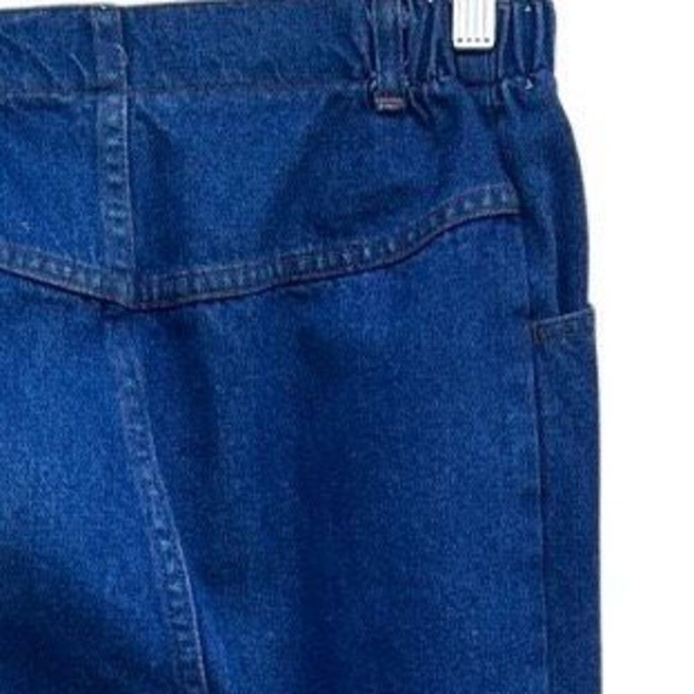 Vintage 90's Wrangler Mom Jeans Women's Size 12 Blue Denim Relaxed Fit - Picture 8 of 11